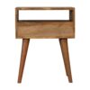 Mosaic Nightstand, 1 Drawer - Oak - Image 9
