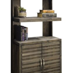 Avondale - High BookShelf Pier - Charcoal Brown