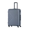 3 Piece Luggage Sets Lightweight Suitcase With Two Hooks, Spinner Wheels, Tsa Lock, (20/24/28) - Gray - Image 16