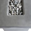Propane / Gas Outdoor Fire Pit Table Durable Construction - Gray - Image 9