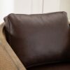 Swivel Barrel Chair, Comfy Round Accent Sofa Chair For Living Room, 360 Degree Swivel - Brown - Image 12