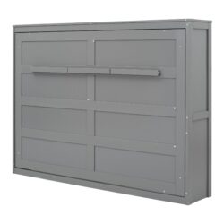 Queen Size, Murphy Wall Bed - Gray