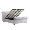 Hartfried - Queen Size Upholstered Storage Bed - Beige - Image 6