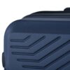 3 Piece Luggage Sets Lightweight Suitcase With Two Hooks, Spinner Wheels, Tsa Lock, (20/24/28) Navy - Image 20