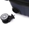 3 Piece Travel Lightweight Suitcase With Wheels, Password Lock, Business And Travel Carry On Luggage, (20" / 24" / 28") - Blue - Image 9