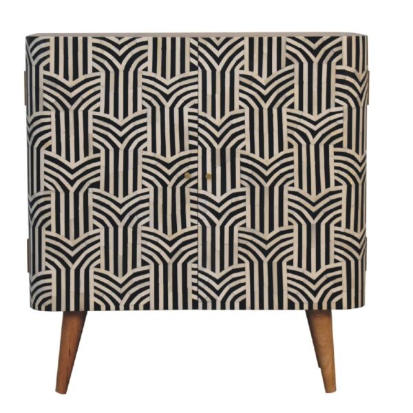 Inlay - Edessa Bone Cabinet - Black