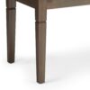 Waverly - Tufted Ottoman Bench - Denim Blue - Image 3