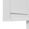 Metal Kitchen Storage Cabinet, Kitchen Pantry Storage Cabinet With Doors And Shelves, Storage Cabinet With Adjustable Leveling Foot For Kitchen, Living Room And Dining Room - White - Image 9
