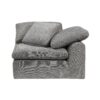 Naveen - Linen Modular Sectional Sofa With Ottoman - Gray - Image 2