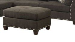 Laurissa - Ottoman - Warm Taupe Gray