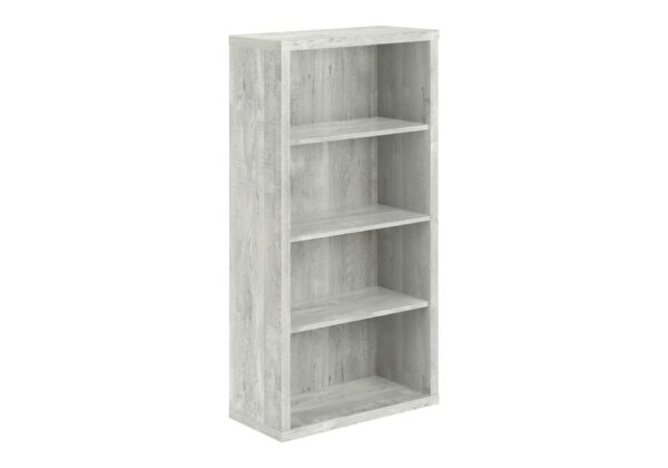 Bookshelf, Bookcase, Etagere, 5 Tier, For Office, Contemporary & Modern - Gray