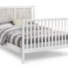 Connelly - 4 In 1 Convertible Crib - White, Rockport Gray - Image 7