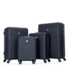 Luggage 4 Piece Lightweight Suitcase With Rotating Wheels, 24" And 28" With Tsa Lock, (16/20/24/28) - Black - Image 10