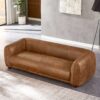Marlon - Luxury Italian Leather Sofa - Brown / Rustic - Image 3