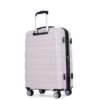 3 Piece Luggage Sets Pc Lightweight & Durable Expandable Suitcase With Two Hooks, Double Spinner Wheels, Tsa Lock, (21/25/29) - Sand - Image 13