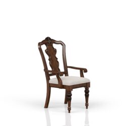 Traditional Arm Chair - Mahogany