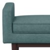 Scott - Ottoman Bench - Smoky Teal - Image 9