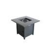 Outdoor Fire Pit Table With Lid - Gray - Image 2