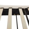 Aspen - Queen Vertical Tufted Modern Headboard Platform Bed Set - French Beige - Image 11