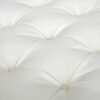Luciana - Tufted Cocktail Ottoman With Skirt - Antique White - Image 6
