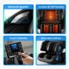 Massage Chair Full Body, Shiatsu Massage Chair Recliner With Airbag Massage, LCD Touch Screen, Lower Back And Calf Heating, Customizable Features And Zero Gravity Modes - Black - Image 7
