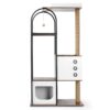 Cat Climbing Frame, Cat Tree, Modern Cat Tower, Multi-Level Cat Condo With 1 Caves, 2 Scratching Posts, Perch, For Indoor Cats - White / Vintage - Image 14