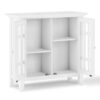 Bedford - Low Storage Media Cabinet - White - Image 3