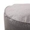 Shimon - Cylinder Pouf Ottoman And Floor Cushion - Pewter Gray - Image 5
