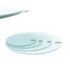 20" Round Tempered Glass Table Top Clear Glass 1 / 4" Thick Round Polished Edge - Transparent - Image 3