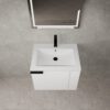 Modern Bathroom Vanity Sink Combo For Small Spaces - White - Image 5
