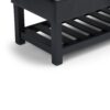 Saxon - Storage Ottoman Bench - Midnight Black - Image 4