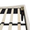 Aspen - Queen Vertical Tufted Modern Headboard Platform Bed Set - French Beige - Image 13
