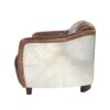 Brancaster - Grain Leather Loveseat - Brown - Image 3