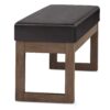 Milltown - Large Ottoman Bench - Tanners Brown - Image 3