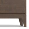 Harper - Low TV Media Stand - Walnut Brown - Image 9