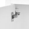 Bathroom Vanity Cabinet With Ceramic Basin, 3 Drawers And Adjustable Shelves - White - Image 20