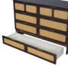 Queen Murphy Bed With Large Drawers - Espresso - Image 14