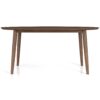 Ada - Mid-Century Modern Style Oval Dining Table - Brown - Image 11