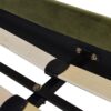 Aspen - Queen Vertical Tufted Modern Headboard Platform Bed Set - Olive Green - Image 8