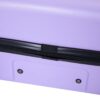 3 Piece Luggage Sets Lightweight Suitcase With Two Hooks, Spinner Wheels, Tsa Lock, (20/24/28) - Light Purple - Image 29