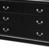 Louis Philippe - Dresser - Black - Image 4