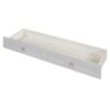 Queen Murphy Bed Elegantly Designed With Large Drawers - White - Image 4