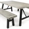 Bettina - Dining Set 3 Pieces - Gray - Image 2