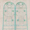 2 Pack Metal Garden Trellis Rustproof Trellis For Climbing Plant Outdoor Flower Support - Green - Image 7