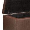 Hamilton - Storage Ottoman - Distressed Umber Brown - Image 5