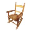 Children's Rocking Chair Indoor Or Outdoor, Suitable For Kids, Durable - Oak - Image 2