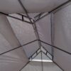 Outdoor Patio Gazebo Canopy Tent With Ventilated Double Roof And Mosquito Net (Detachable Mesh Screen On All Sides), Suitable For Lawn, Garden, Backyard And Deck - Gray - Image 14