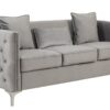 Bayberry - Sofa Loveseat Living Room Set - Gray - Image 2
