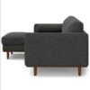 Morrison - Left Sectional Sofa - Charcoal Gray - Image 5