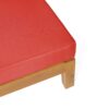 Brava - X Back Left Corner Bench - Red - Image 10